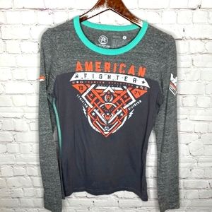 NWOT 💚 AMERICAN FIGHTER LONG SLEEVE TOP 💚